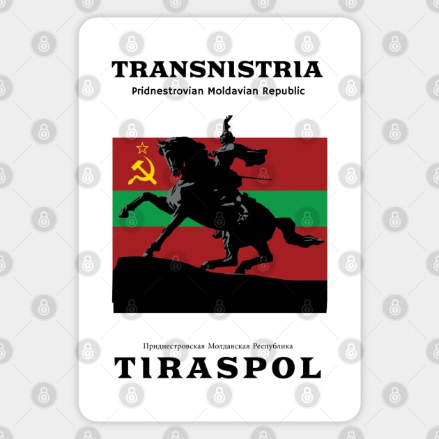 make a journey to Transnistria Sticker by KewaleeTee